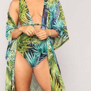 Tropical Sunny Hunny 2 Piece Sunsuit Set